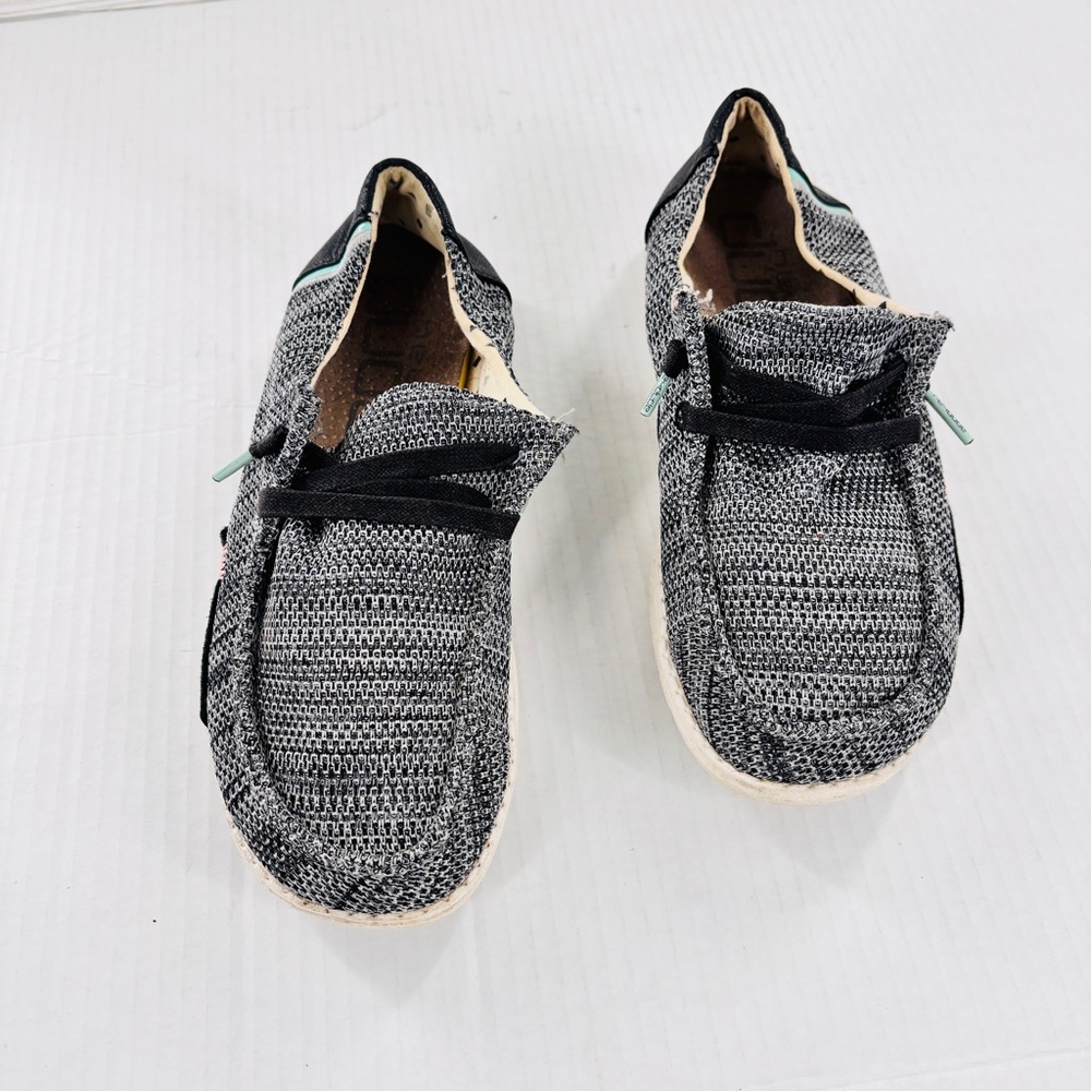 Hey Dude Wendy Sox Sparkling Black size 6